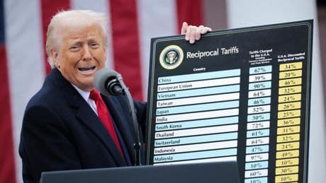Un tribunal de EEUU declara ilegales los aranceles generalizados de Trump amparados en poderes de emergencia