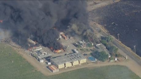Seven missing after explosion at fireworks warehouse