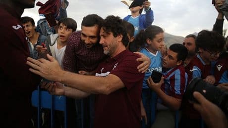 Fatih Tekke Trabzonspor taraftarlarına teşekkür etti! "Yağmurda çamurda bizimle beraberler"
