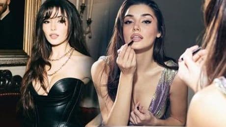 Hande Erçel daha önce böyle görmediniz! Bu kez kırmızılar içerisinde, ortalığı yaktı geçti