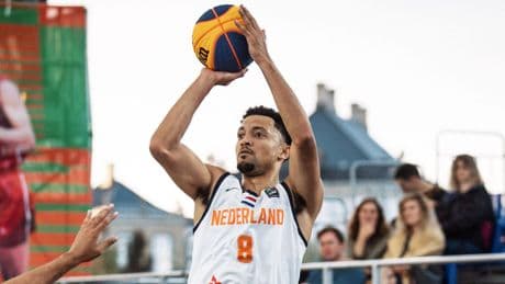 Olympisch kampioen Oranje uitgeschakeld door Italië in kwartfinales EK 3x3-basketbal