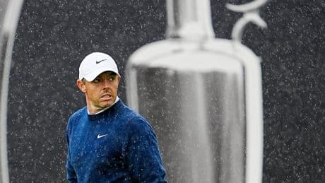 What time does Rory McIlroy tee off at The Open today? Day three start times, how to watch and latest odds