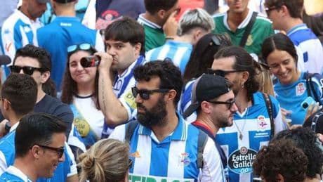 Riazor sueña con el ascenso del Deportivo: «Pinta bien, pero no tenemos que fliparnos»