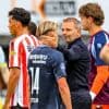 Sem Steijn scoort dit keer niet tegen vader Maurice: 'Nu mag ik weer thuis slapen'