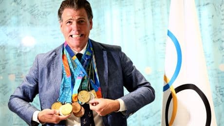 Gary Hall Jr receives replica Olympic medals after originals destroyed in Los Angeles wildfires