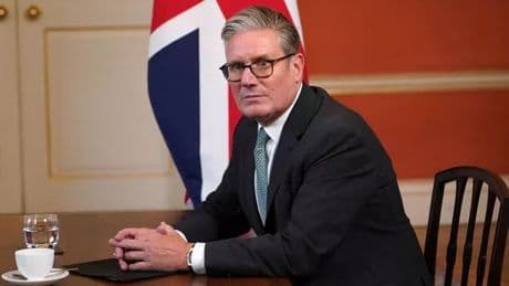 Keir Starmer condemns strike on Qatar as 'flagrant violation' in meeting with Israel's President