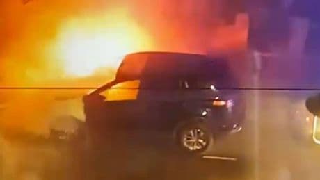 Suspect remains in custody as police probe fires at properties linked to PM