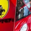 Autogek bouwt oude Ford Ka om tot luxe ‘Ferrari’: knalrood, met vleugeldeuren en racestoelen