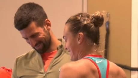 Aryna Sabalenka estalla en defensa de Novak Djokovic: &quot;Dejadlo en paz&quot;