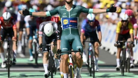 Tour de France: Sprinter Milan gewinnt die achte Etappe