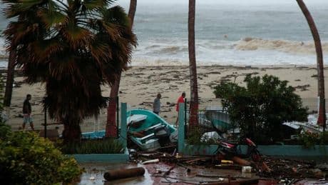 Mexique: l'ouragan Erick s'affaiblit en s'enfonçant dans les terres