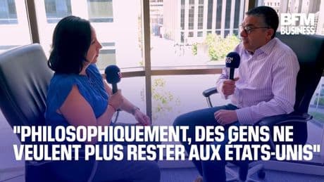 "Philosophiquement, des gens ne veulent plus rester aux États-Unis"