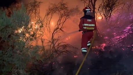 Plus de 1.000 personnes évacuées et un site classé à l'Unesco menacé dans le nord-ouest de l'Espagne à cause d'incendies