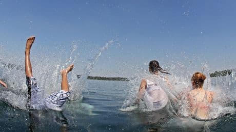 Fränkisches Seenland: Alle Jahre wieder: Wie die Blaualge den Badebetrieb bedroht