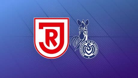 Frühe Rote Karte - Duisburg siegt 4:0 in Regensburg