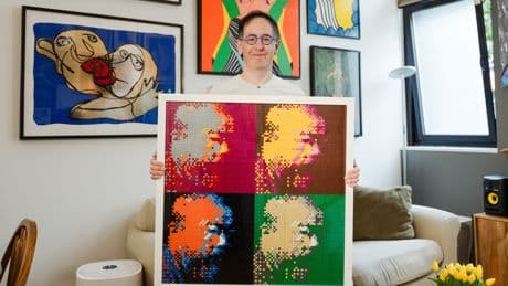 I adored a piece of art that cost $280,000. So I decided to forge it.