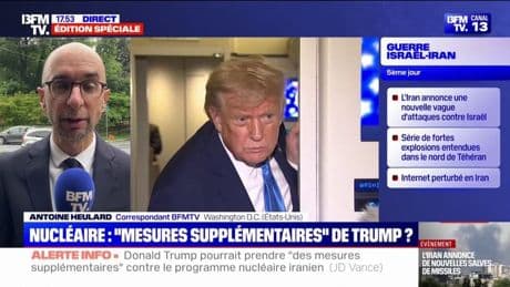 JD Vance affirme que Donald Trump pourrait prendre "des mesures supplémentaires" contre le programme nucléaire iranien