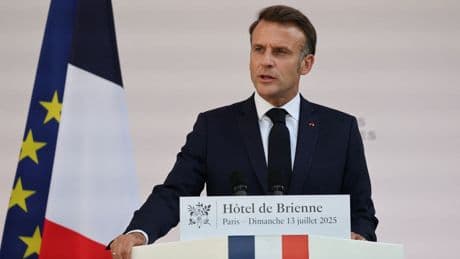 Emmanuel Macron warns Europe’s freedom faces 'greatest threat’ since World War Two