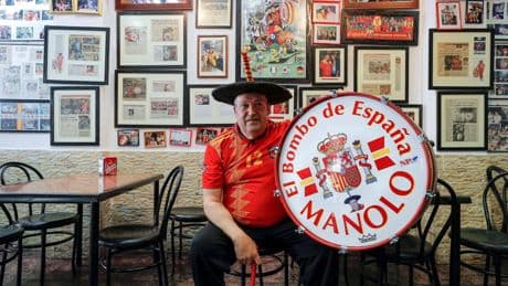 El día que le robaron el bombo a Manolo 'el del bombo' y España se movilizó para recuperarlo