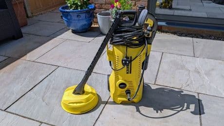 'I tried this discounted Karcher pressure washer and my patio has never looked so good'