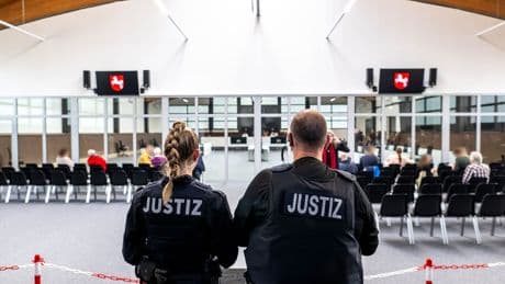 Ex-RAF-Terroristin vor Gericht: Klette-Prozess in Reithalle – "Komplett überdimensioniert"