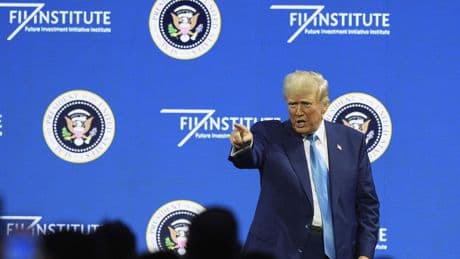 Trump leans on business deals, shuns Biden's government-powered economy