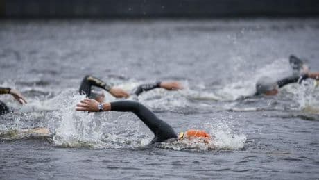 Unwetter: Gewitter über Hamburg: Start des Ironman verschoben