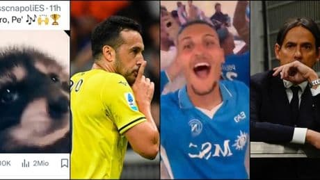 <p>Napoli non dimentica... Pedro: post social e canti per l'attaccante Lazio</p>