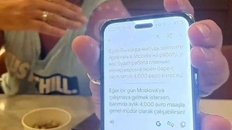 Adres: Antalya! Rus turistten Türk çalışana şaşırtan iş teklifi