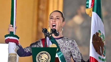 Un premier “cri de l’Indépendance” truffé de symboles pour Claudia Sheinbaum