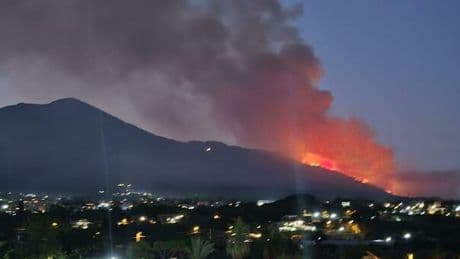 Vesuvio incendio, l'ombra dei piromani: distrutti 500 ettari di verde. Dietro il fuoco l'affare delle bonifiche