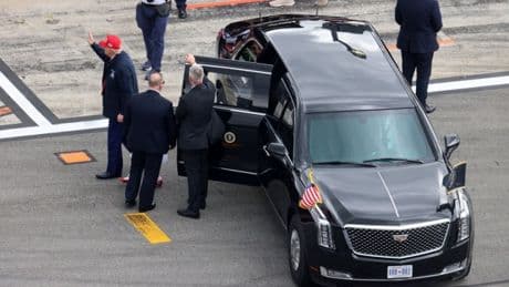 Inside Trump’s £1,100,000 ‘The Beast’ car and its journey to the UK for state visit