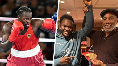 Es geht um einen wertvollen Tipp - Box-Legende Lewis hilft deutschem Olympia-Held
