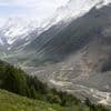 A river dammed by a huge Swiss landslide is flowing again. That's a relief to authorities