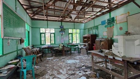 Funerals held in Myanmar for pupils and teachers killed in airstrike on school