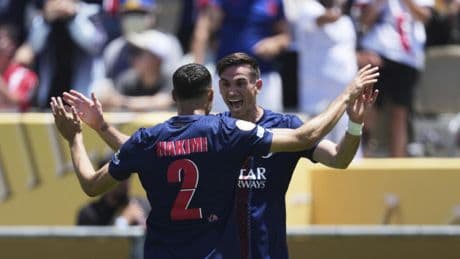 Mondial des clubs: le PSG débute tranquillement avec une victoire sur l’Atlético Madrid