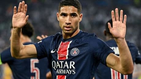 PSG star Achraf Hakimi slammed for 'nonsense gimmick' in Champions League final