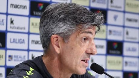 Imanol: "Sí me da pena que este final pueda emborronar lo que hemos hecho, pero no por mí, por la Real"