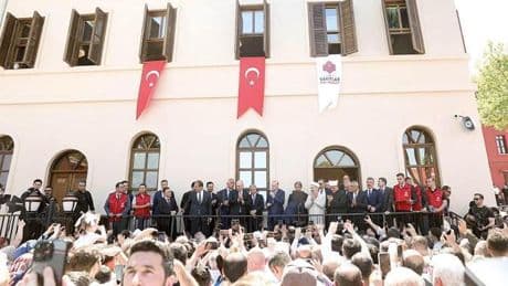 Sarıyer’in tarihi camisi yeniden hizmette