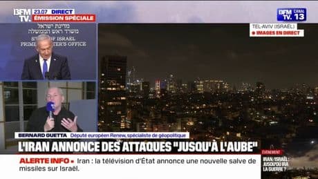 Iran-Israël: "L’économie iranienne est pratiquement à genoux", affirme Bernard Guetta, député européen Renew et spécialiste de géopolitique