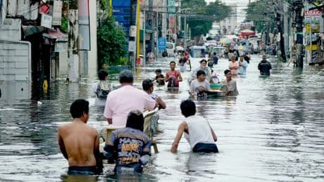 Tropical storm sweeps through the Philippines, leaving at least 25 dead and forcing thousands to evacuate&#160;