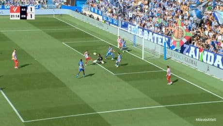 Así fue el gol en fuera de juego del Atlético al Alavés: "Es uno de los errores más graves del VAR"