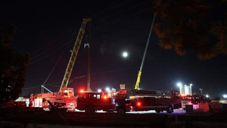 Tunnel Los Angeles ingestort, tientallen mensen gered na grote reddingsactie
