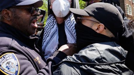 Police and Brooklyn College Protesters Clash After Pro-Palestinian Rally