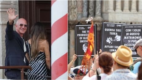 Bezos, l'hotel a 7 stelle dove alloggia con la futura moglie Lauren Sanchez. Gli sposi incantati da Venezia, proteste in piazza San Marco