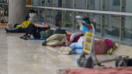 Inside Spain's 'zombieland' airport dubbed 'hidden city' as homelessness takes over