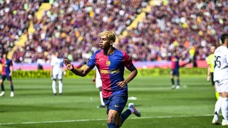 Guiño de Rashford a Lamine tras el Clásico