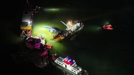 Diez muertos en el naufragio de varias embarcaciones en un río en el suroeste de China