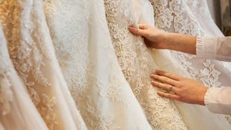 'My wedding dress cost £350 was made in 24 hours - but the level of detail is insane'