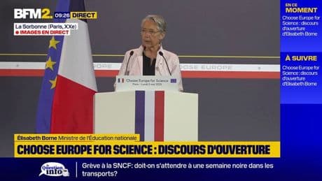 Elisabeth Borne: "La France et l'Europe doivent ouvrir leurs portes aux chercheurs menacés"